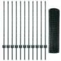 Set de Cerca de Jardín Pack de 2 Verde Acero 25 x 1 m Durable von , Zaunpfosten - Ref: Foro24-3336027, Preis: 108,44 €, Rabat...