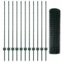 Juego de Cerca de Jardín Set de 2 Verde Metal recubierto de PVC by , fence posts - Ref: Foro24-3336028, Price: 137,35 €, Disc...