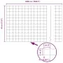 Set de Cerca Euro Set de 3 Verde Metálico Grande Duradero | Foro24.es | Tu tienda online para hogar, jardín y más Foro24.es