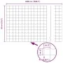 Juego de Cerca Euro de Set de 3 Verde Metal, recubierto de PVC | Foro24.es | Tu tienda online para hogar, jardín y más Foro24.es
