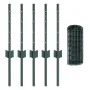 Euro Fence Set de 2 Verde Acero con Revestimiento en Polvo | Foro24.es | Tu tienda online para hogar, jardín y más Foro24.es