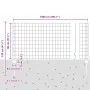 Set de Vallas de Jardín Rústicas Set de 2 Verde Acero Duradero | Foro24.es | Tu tienda online para hogar, jardín y más Foro24.es
