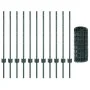Set de Cerca de Jardín Set de 2 Verde Acero 25 x 0.8 m Duradero de , Postes de cerca - Ref: Foro24-3336049, Precio: 103,08 €,...