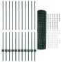 Set de Cerca de Jardín Set de 2 Verde Polietileno 25 x 1.2 m by , fence posts - Ref: Foro24-3336051, Price: 143,00 €, Discoun...