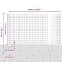 Set de Cerca de Jardín Set de 2 Verde Polietileno 25 x 1.2 m by , fence posts - Ref: Foro24-3336051, Price: 143,00 €, Discoun...