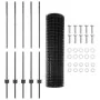 Conjunto de Cercas de Metal Juego de 2 Gris Metal Mediana | Foro24.es | Tu tienda online para hogar, jardín y más Foro24.es