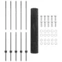 Set de Cercas de Jardín Set de 2 Gris Metal Estándar Duradero | Foro24.es | Tu tienda online para hogar, jardín y más Foro24.es