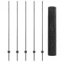 Juego de Valla de Jardín de Set de 2 Gris Acero Galvanizado von , Zaunpfosten - Ref: Foro24-3336061, Preis: 108,72 €, Rabatt: %