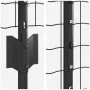 Juego de Valla de Jardín de Set de 2 Gris Acero Galvanizado von , Zaunpfosten - Ref: Foro24-3336061, Preis: 108,72 €, Rabatt: %