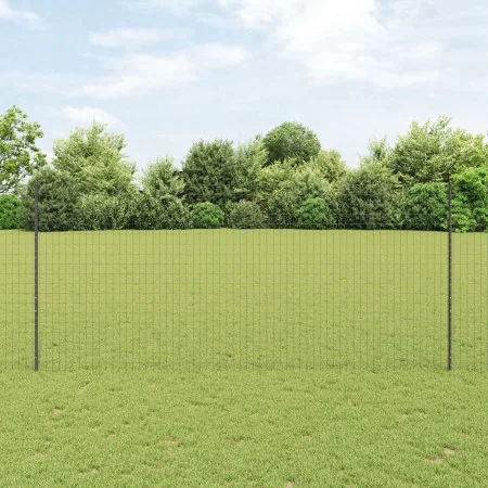 Juego de Cercas Enrollables de Jardín Conjunto de 2 Gris Metal | Foro24.es | Tu tienda online para hogar, jardín y más Foro24.es
