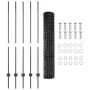 Juego de Cercas Enrollables de Jardín Conjunto de 2 Gris Metal | Foro24.es | Tu tienda online para hogar, jardín y más Foro24.es