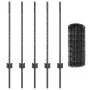 Set de Cercas Euro Set de 2 Gris Acero galvanizado Grande | Foro24.es | Tu tienda online para hogar, jardín y más Foro24.es