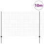 Cerca Euro con 10 Postes U Gris 1.5x10 m de Acero | Foro24.es | Tu tienda online para hogar, jardín y más Foro24.es
