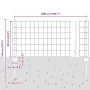 Valla Euro con 5 Postes U Gris 0.6x10 m Acero | Foro24.es | Tu tienda online para hogar, jardín y más Foro24.es