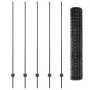 Euro Fence con 10 U Posts Gris 1.6x10 m de Acero | Foro24.es | Tu tienda online para hogar, jardín y más Foro24.es