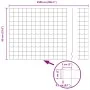Cerca Euro con 11 Postes en U Gris 0.6x25 m Acero de , Postes de cerca - Ref: Foro24-3336095, Precio: 97,59 €, Descuento: %