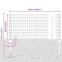 Euro Fence con 11 U Posts Gris 0.6x25 m de Acero | Foro24.es | Tu tienda online para hogar, jardín y más Foro24.es