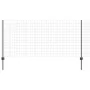 Cerca Euro con 22 postes U Gris 1x25 m Acero by , fence posts - Ref: Foro24-3336102, Price: 139,28 €, Discount: %
