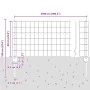Cerca Euro de con postes U Juego de 2 Gris Acero Galvanizado | Foro24.es | Tu tienda online para hogar, jardín y más Foro24.es