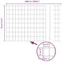 Conjunto de Cerca de Jardín de Conjunto de 3 Gris Acero Galvanizado | Foro24.es | Tu tienda online para hogar, jardín y más Foro24.es