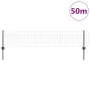 Juego de Vallas Euro Set de 3 Gris Metal 50 x 0.4 m | Foro24.es | Tu tienda online para hogar, jardín y más Foro24.es