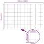 Juego de Cercas de Jardín Set de 3 Gris Oscuro Acero Estándar | Foro24.es | Tu tienda online para hogar, jardín y más Foro24.es