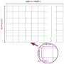 Rollo de Cerca de Jardín Set de 3 Gris Metal 50 x 0.6 m von , Zaunpfosten - Ref: Foro24-3336128, Preis: 136,31 €, Rabatt: %