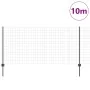 Juego de Cerca de Jardín Juego de 2 Gris by , fence posts - Ref: Foro24-3336132, Price: 77,96 €, Discount: %