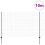Conjunto de vallas Euro Set de 2 Gris Acero 10 m x 1.6 m | Foro24.es | Tu tienda online para hogar, jardín y más Foro24.es