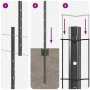 Conjunto de vallas Euro Set de 2 Gris Acero 10 m x 1.6 m | Foro24.es | Tu tienda online para hogar, jardín y más Foro24.es