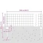 Set de Cerca Euro Set de 2 Gris Metal 25 x 0.4 m Cerca Euro | Foro24.es | Tu tienda online para hogar, jardín y más Foro24.es