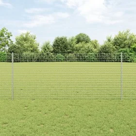 Juego de Cerca de Jardín Juego de 2 Acero