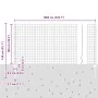 Juego de Cerca de Jardín Juego de 2 Acero Galvanizado 10 x 1 m | Foro24.es | Tu tienda online para hogar, jardín y más Foro24.es