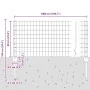 Conjunto de Cerca Euro de Set de 2 Acero galvanizado 10 x 0.6 m by , fence posts - Ref: Foro24-3336153, Price: 58,14 €, Disco...