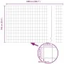 Conjunto de Cerca de Jardín Set de 2 Acero Galvanizado 10 x 1 m by , fence posts - Ref: Foro24-3336171, Price: 76,53 €, Disco...