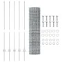 Conjunto de Rollos de Cerca de Jardín Set de 2 Acero galvanizado | Foro24.es | Tu tienda online para hogar, jardín y más Foro24.es