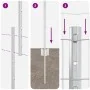 Conjunto de Rollos de Cerca de Jardín Set de 2 Acero galvanizado | Foro24.es | Tu tienda online para hogar, jardín y más Foro24.es