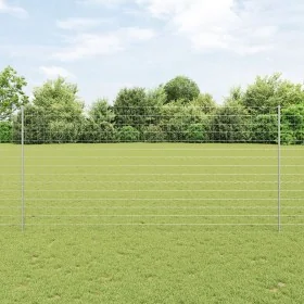 Juego de Cerca de Jardín Set de 2 Acero