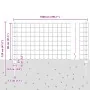 Juego de Rollos de Cerca de Jardín Set de 2 Acero galvanizado | Foro24.es | Tu tienda online para hogar, jardín y más Foro24.es