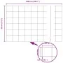 Juego de Rollos de Cerca de Jardín Set de 2 Acero galvanizado | Foro24.es | Tu tienda online para hogar, jardín y más Foro24.es