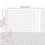 Set de Cerca de Jardín Set de 2 Acero Galvanizado 10 x 1.2 m | Foro24.es | Tu tienda online para hogar, jardín y más Foro24.es