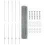 Set de Cerca de Jardín Set de 2 Galvanizada Acero Grande | Foro24.es | Tu tienda online para hogar, jardín y más Foro24.es