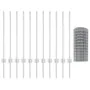 Set de valla Euro de Set de 2 Acero galvanizado 25 x 0.8 metros | Foro24.es | Tu tienda online para hogar, jardín y más Foro24.es