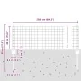 Conjunto de cerca de jardín Conjunto de 2 Plata galvanizada | Foro24.es | Tu tienda online para hogar, jardín y más Foro24.es