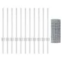 Set de Cerca de Jardín Set de 2 Acero galvanizado Grande Duradero de , Postes de cerca - Ref: Foro24-3336197, Precio: 97,99 €...