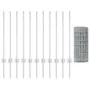 Conjunto de Cerca Euro Set de 2 Acero galvanizado 25 x 0.8 m | Foro24.es | Tu tienda online para hogar, jardín y más Foro24.es