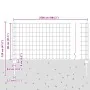 Conjunto de Cerca Euro Set de 2 Acero galvanizado 25 x 0.8 m | Foro24.es | Tu tienda online para hogar, jardín y más Foro24.es