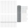 Juego de Cercas de Jardín Juego de 2 Acero Galvanizado 25 x 1 m | Foro24.es | Tu tienda online para hogar, jardín y más Foro24.es