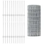 Set de Cerca de Jardín Set de 2 Acero Galvanizado 50 x 0.6 m de , Postes de cerca - Ref: Foro24-3336209, Precio: 184,66 €, De...