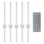 Conjunto de valla de jardín Set de 2 Galvanizado Acero galvanizado | Foro24.es | Tu tienda online para hogar, jardín y más Foro24.es